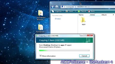 how to add aps to homebrew chanel